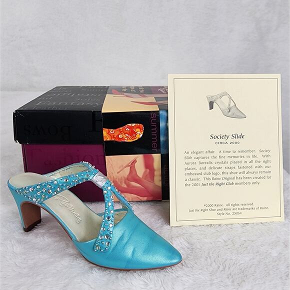 📽️ Society Slide- Just The Right Shoe Sculpture. Mint Condition. COA incl. Box - Picture 1 of 7